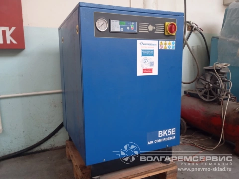 Поставлен винтовой компрессор remeza ВК5Е