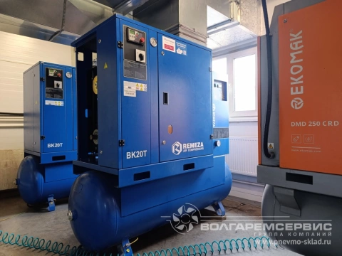 Поставка двух винтовых компрессоров remeza ВК20Т (ООО «СКИБ»)