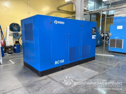 Поставка винтового компрессора remeza ВС100