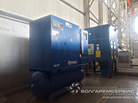 Поставка винтового компрессора remeza ВК-25t
